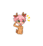 Tiger ＆ Deer（個別スタンプ：2）