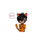Tiger ＆ Deer（個別スタンプ：4）