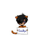 Tiger ＆ Deer（個別スタンプ：14）