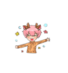 Tiger ＆ Deer（個別スタンプ：18）