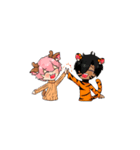 Tiger ＆ Deer（個別スタンプ：19）
