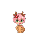 Tiger ＆ Deer（個別スタンプ：20）