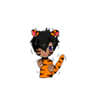 Tiger ＆ Deer（個別スタンプ：31）