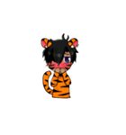 Tiger ＆ Deer（個別スタンプ：33）