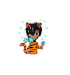 Tiger ＆ Deer（個別スタンプ：36）