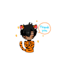 Tiger ＆ Deer（個別スタンプ：40）