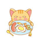 Orange is a cat（個別スタンプ：35）