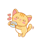 Orange is a cat（個別スタンプ：37）