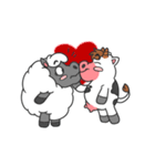 MooMoo the cow in love（個別スタンプ：8）
