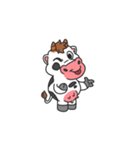 MooMoo the cow in love（個別スタンプ：30）