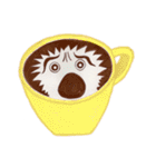 Coffee, milk in cup（個別スタンプ：2）