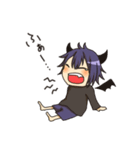 天使の女の子と悪魔の男の子（個別スタンプ：16）