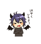 天使の女の子と悪魔の男の子（個別スタンプ：20）