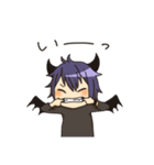 天使の女の子と悪魔の男の子（個別スタンプ：37）