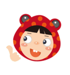 Red frog -KiKi（個別スタンプ：1）