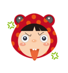 Red frog -KiKi（個別スタンプ：5）