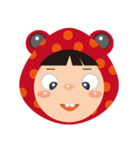 Red frog -KiKi（個別スタンプ：7）