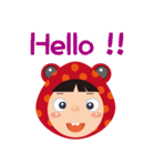 Red frog -KiKi（個別スタンプ：9）