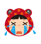 Red frog -KiKi（個別スタンプ：11）