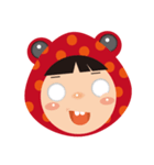 Red frog -KiKi（個別スタンプ：12）