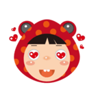 Red frog -KiKi（個別スタンプ：13）