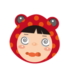 Red frog -KiKi（個別スタンプ：23）