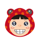 Red frog -KiKi（個別スタンプ：25）