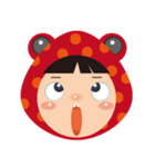 Red frog -KiKi（個別スタンプ：28）