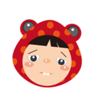 Red frog -KiKi（個別スタンプ：29）