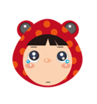 Red frog -KiKi（個別スタンプ：30）