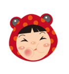 Red frog -KiKi（個別スタンプ：31）