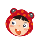 Red frog -KiKi（個別スタンプ：33）