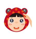 Red frog -KiKi（個別スタンプ：37）