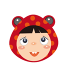 Red frog -KiKi（個別スタンプ：38）