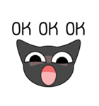 Blacky Cat（個別スタンプ：18）