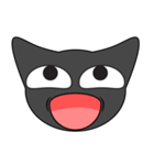 Blacky Cat（個別スタンプ：25）