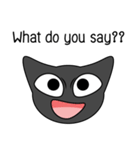 Blacky Cat（個別スタンプ：27）
