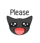 Blacky Cat（個別スタンプ：32）