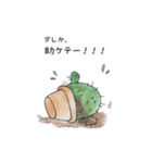 かたことサボテン（個別スタンプ：11）
