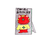 にゃん友ヒーローキヤットマン（個別スタンプ：38）