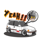 SD CAR V.4 ENG（個別スタンプ：7）