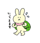 マフラーもこもこうさこ（個別スタンプ：7）