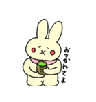 マフラーもこもこうさこ（個別スタンプ：14）
