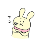 マフラーもこもこうさこ（個別スタンプ：24）