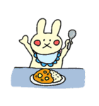 マフラーもこもこうさこ（個別スタンプ：27）