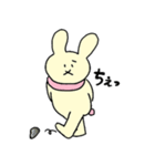 マフラーもこもこうさこ（個別スタンプ：28）