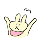 マフラーもこもこうさこ（個別スタンプ：34）