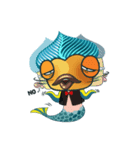 Funny Mermaid Boy（個別スタンプ：25）