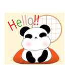 もち ぱんだ in English（個別スタンプ：2）