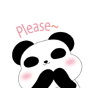 もち ぱんだ in English（個別スタンプ：5）